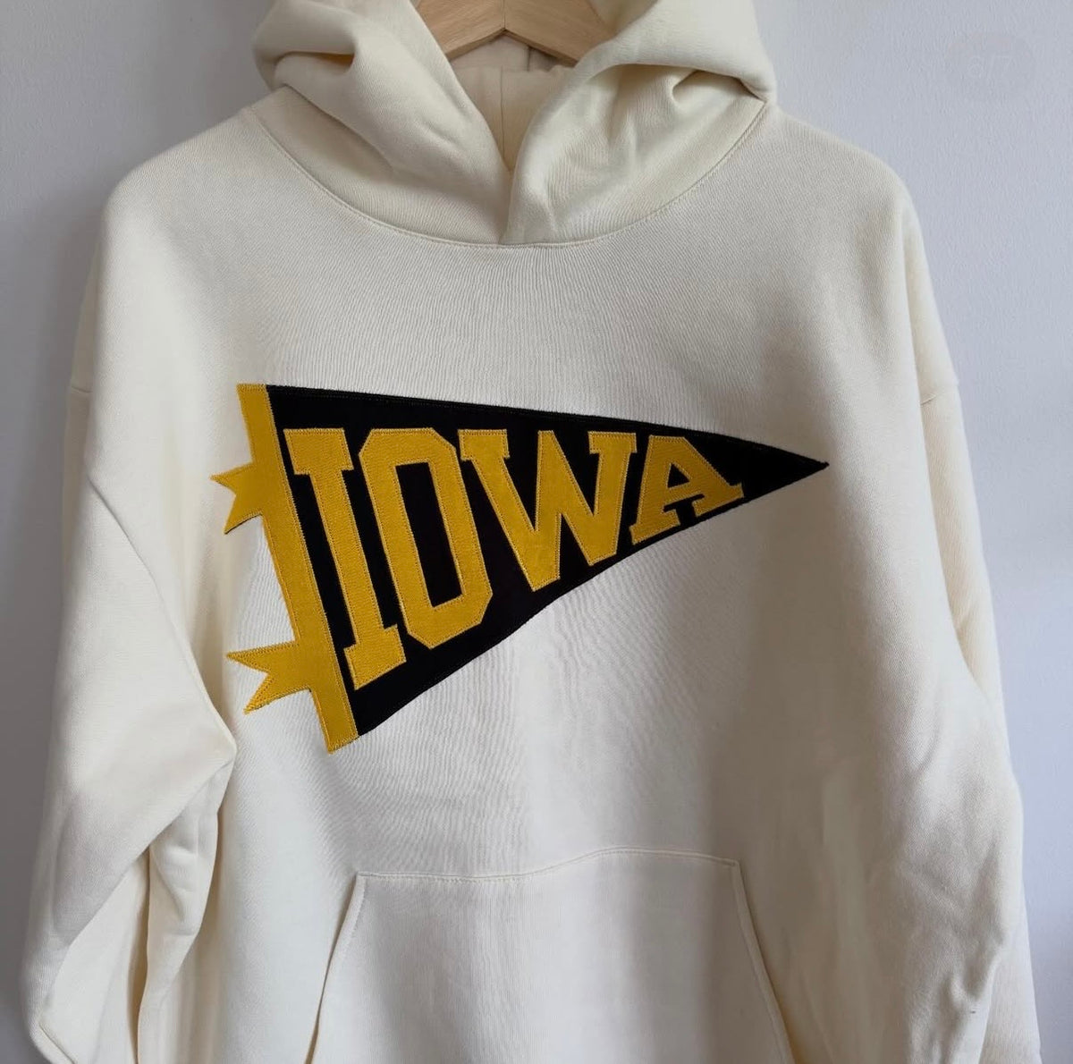 Custom Pennant Hand Appliqued Sweatshirt