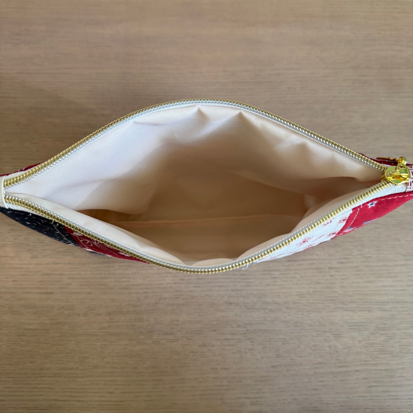 Stars & Stripes Patchwork Pouch