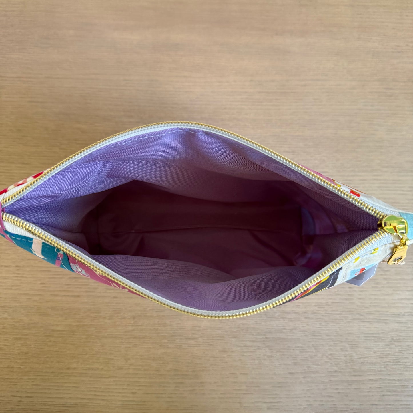 Salutations Patchwork Pouch