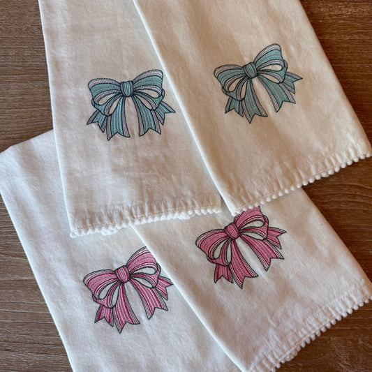 Embroidered Tea Towels