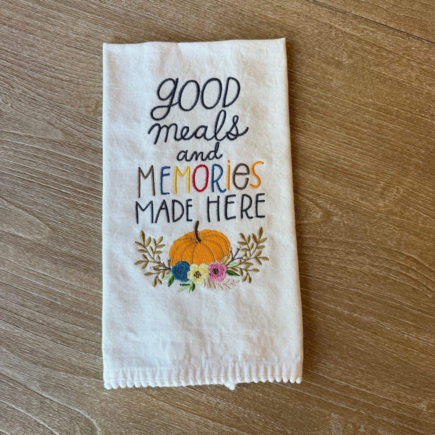 Embroidered Tea Towels