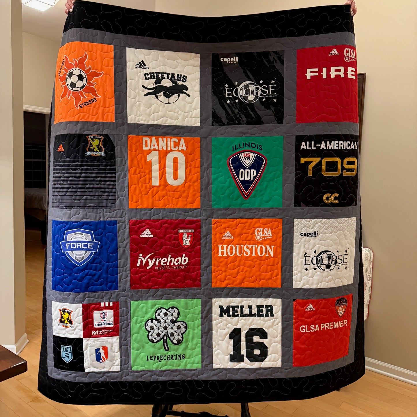 Custom T-Shirt Quilt