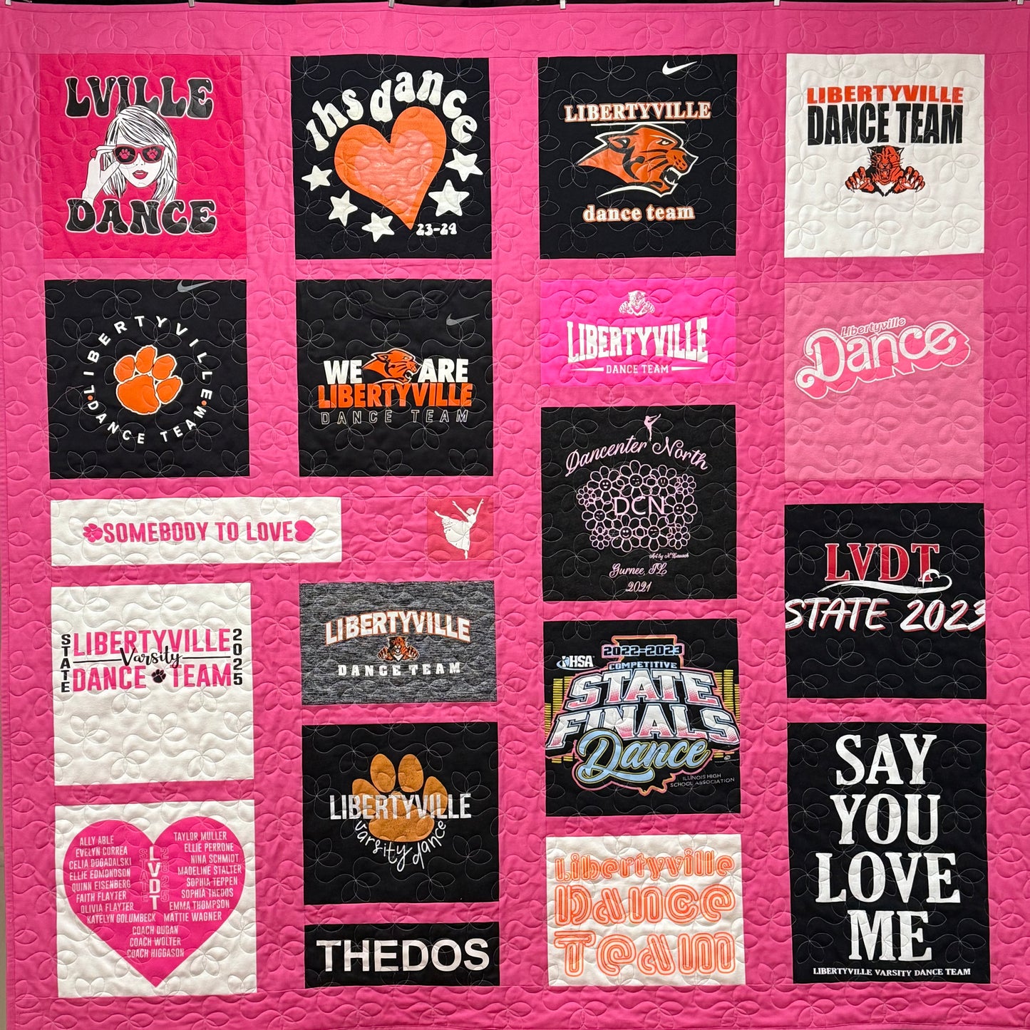 Custom T-Shirt Quilt