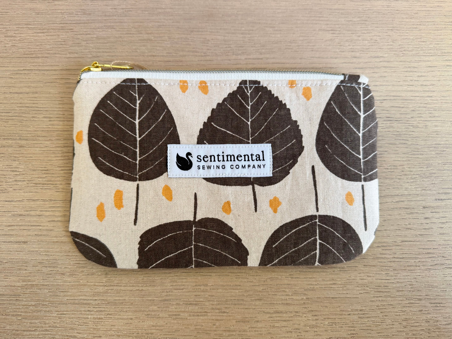 Autumn Leaves Card Pouch