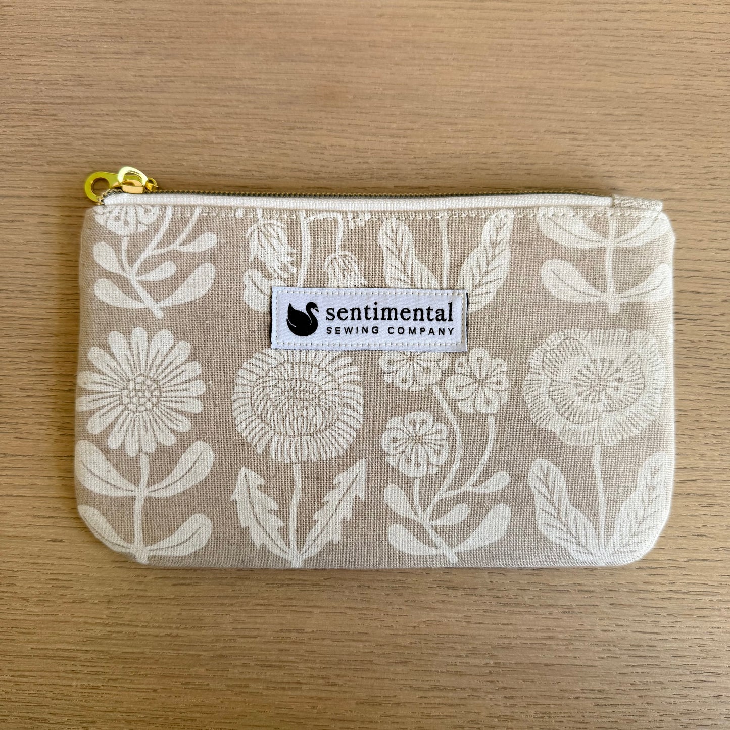 Funky Floral Card Pouch