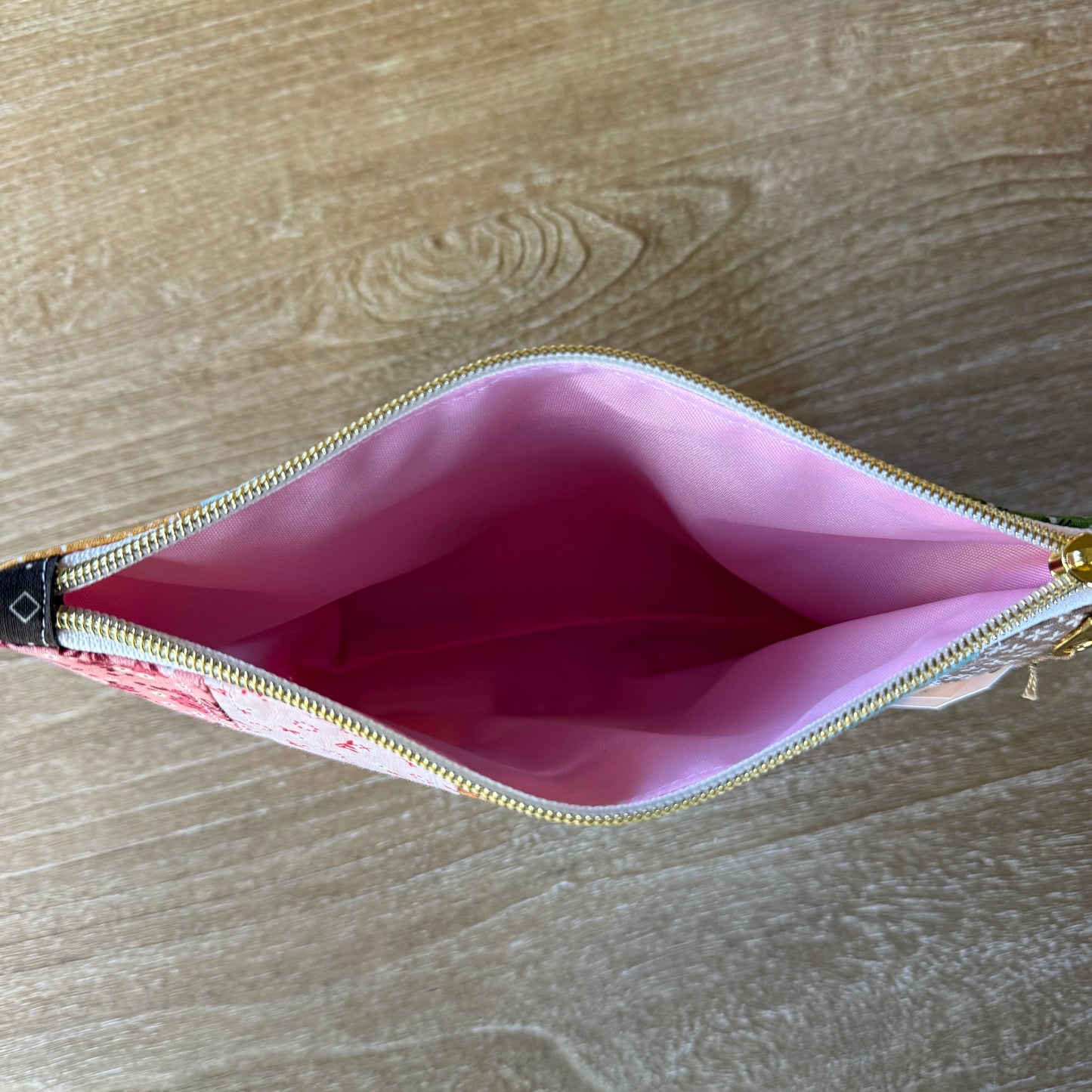 Calico Patchwork Pouch